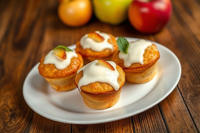Apple Strudel-muffins