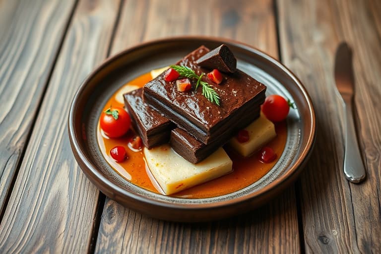 Satengaktig sjokoladetrekk