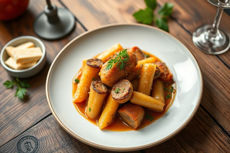 Ristede nye røde poteter