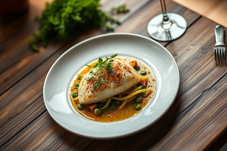 Kyllingbryst fylt med spinat