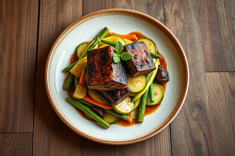 Sjokoladekurvbrød med zucchini I