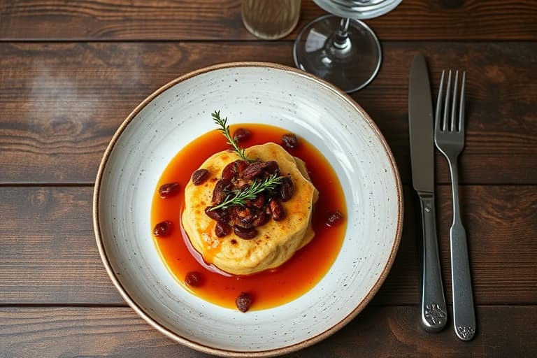 Kylling med rødvinssaus