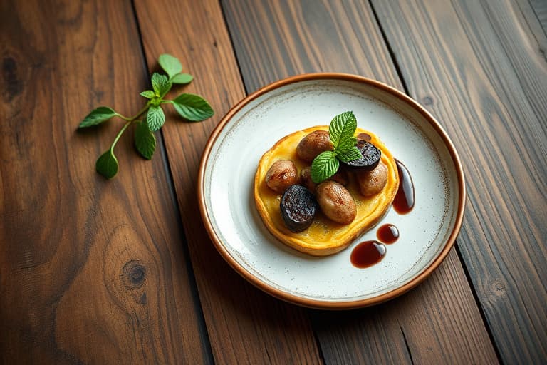 Enkel mynte- og sjokoladechip-is