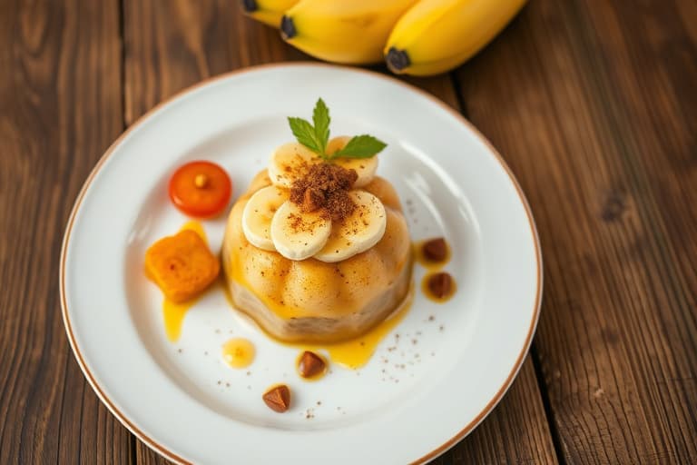 Den beste bananpuddingen