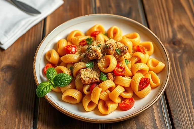 One Pan Orecchiette Pasta