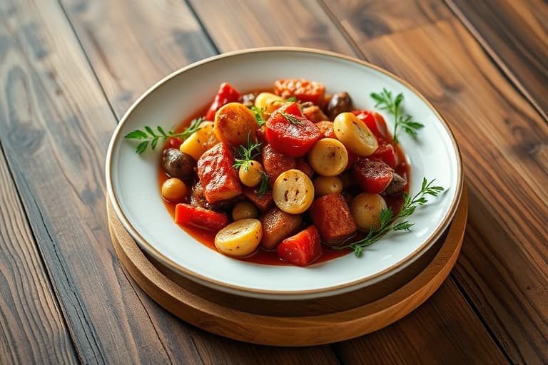 Mors kylling cacciatore