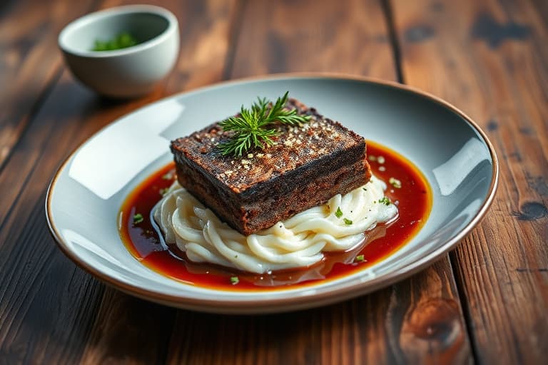 Kraftige ostekakebrownies