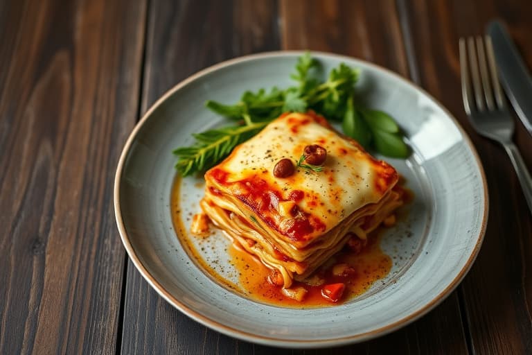 Alysias grunnleggende kjøttlasagne