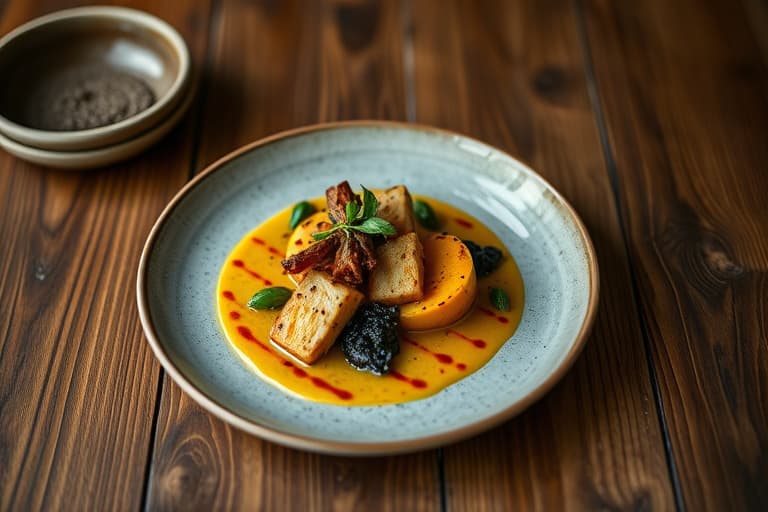 Japanske squash og løk