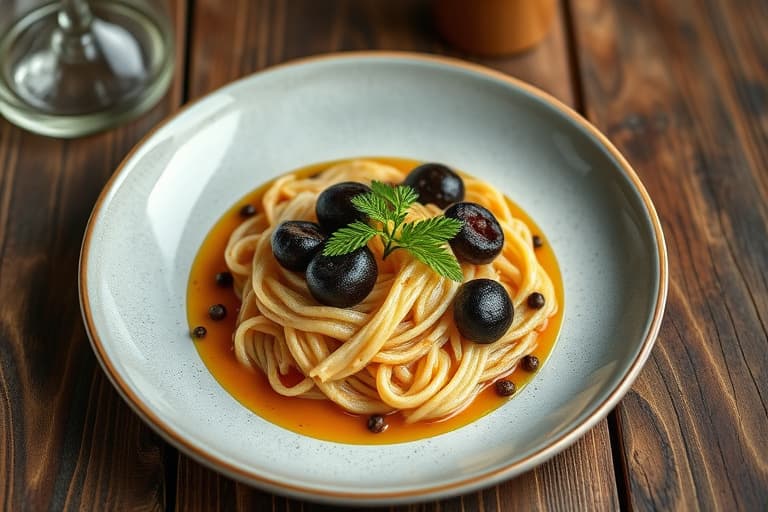 Midtøsten-inspirert ris med svarte bønner og kikerter