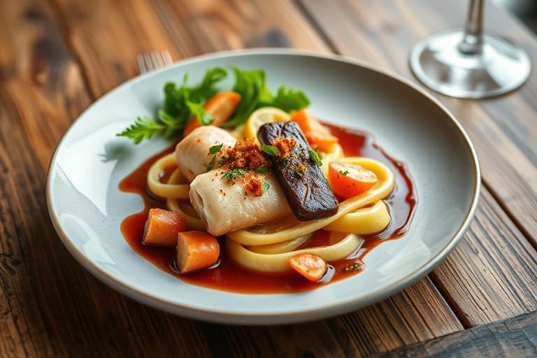 Utrolig enkel kylling og nudler