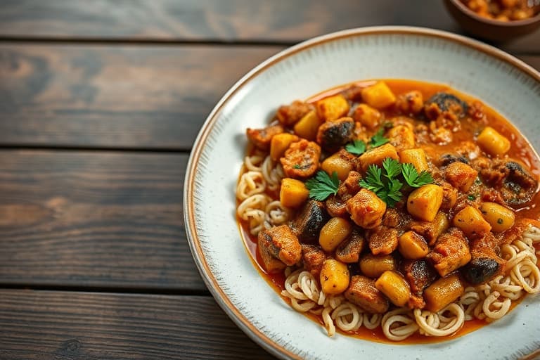 Baingan Bharta (Auberginegryte)