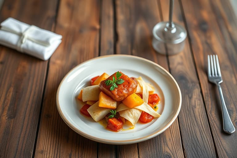 Morokko-inspirert fylt kastanjefrukt