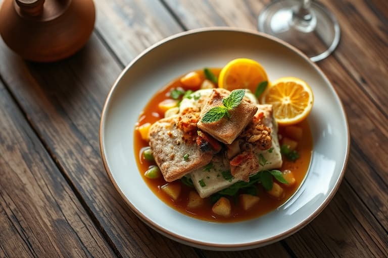 Eple- og pekannøttkake