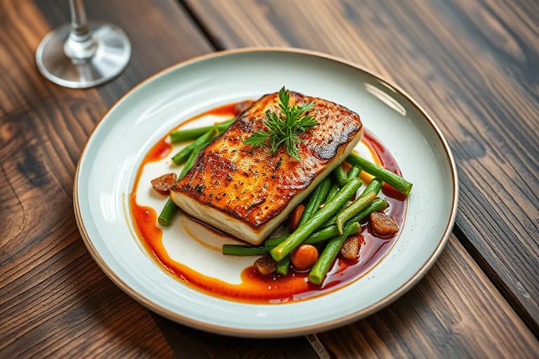 Grillet svinefilet av svinekoteletter