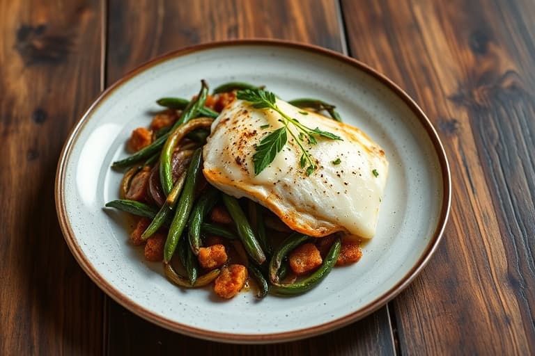 Sunnere broiled tilapia med parmesan