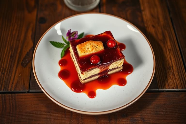 Deilig jordbærkake med shortbread