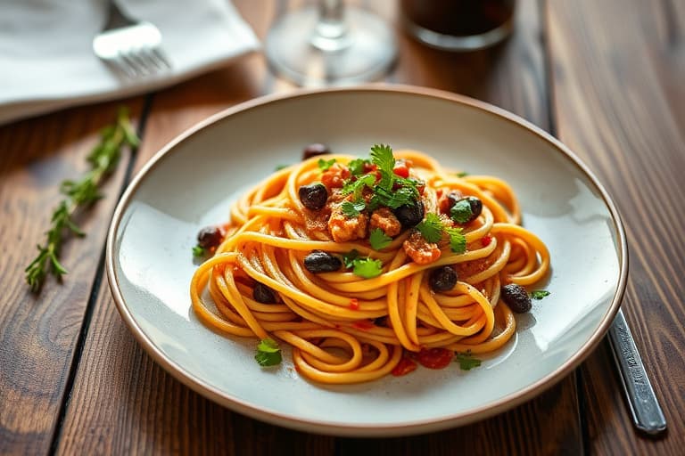 Kremet Cajun-rekerpasta