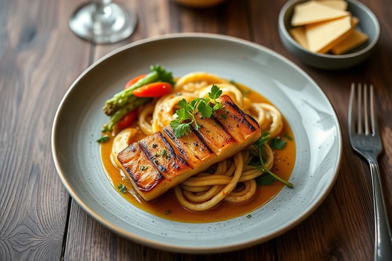 Enkle timegrillede svinekoteletter