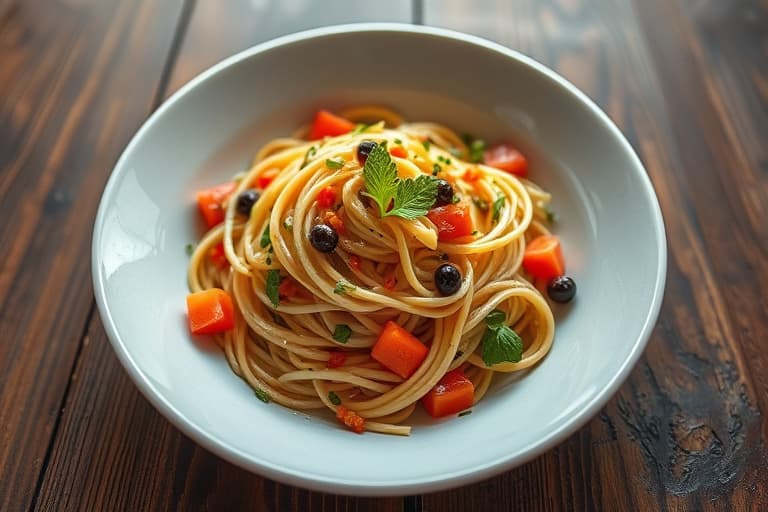 Brokkolisalat med ramen-nudler
