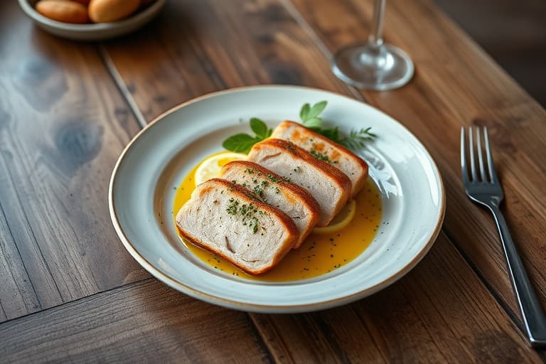 Langtidskokt kylling Cordon Bleu