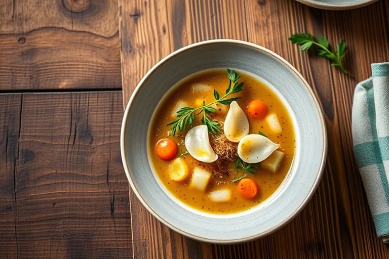 Rask og enkel grønnsakssuppe