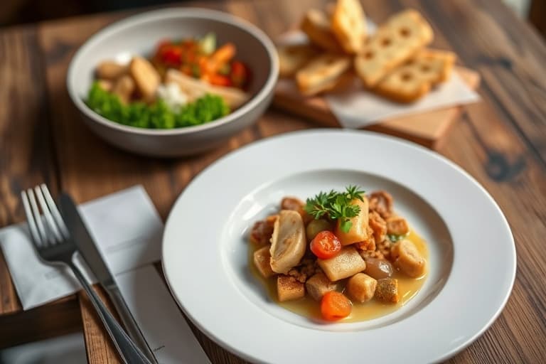 Pappas stekte maiskorn og løk