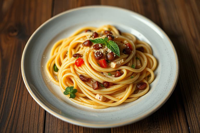 Kylling og båndpasta