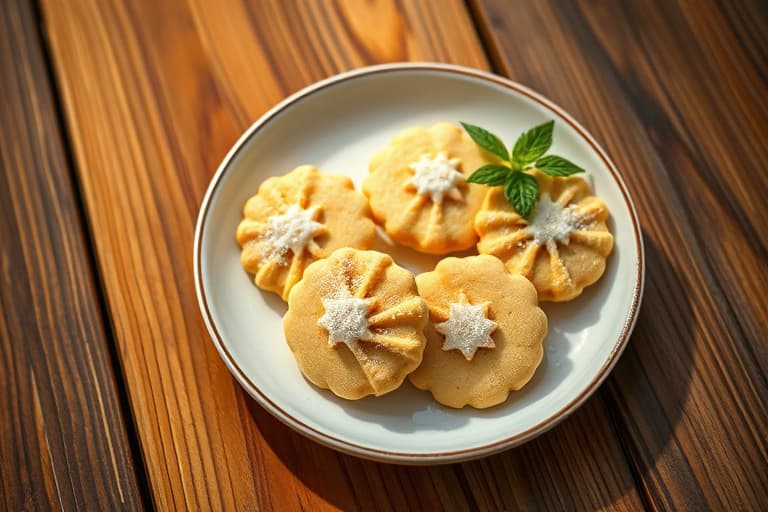 Butter Rich Spritz Butter Cookies