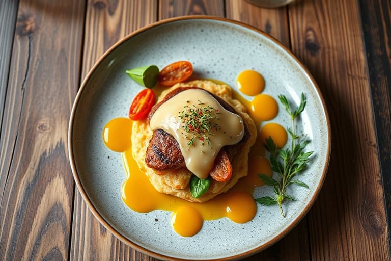 Enkle småmat med skinke og ost