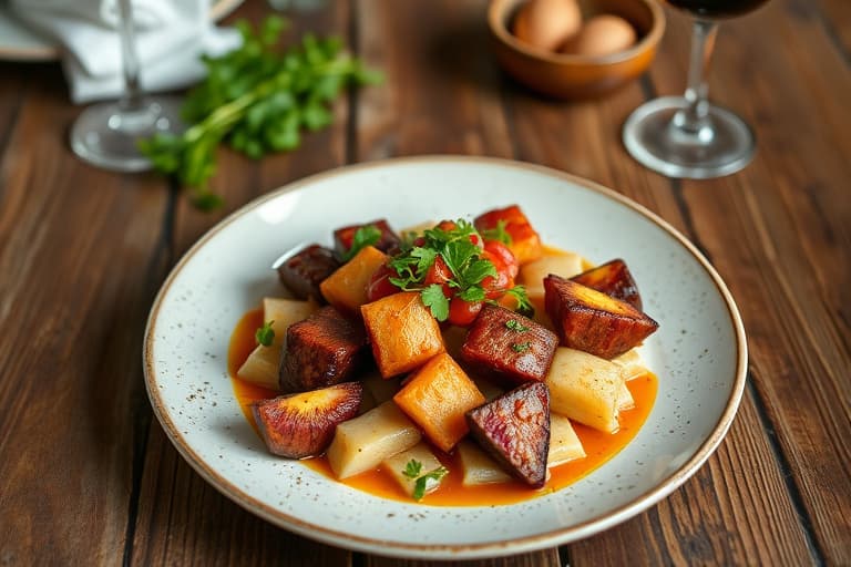 Baconsvøpte vannkastanjeruller