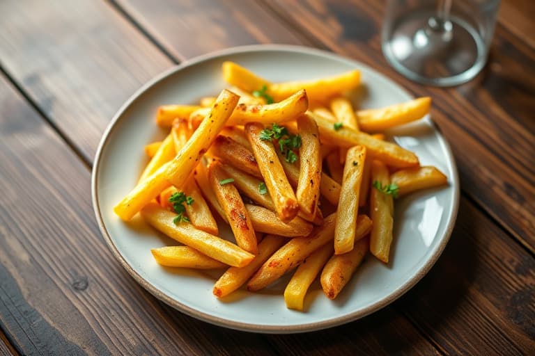 Bakte franske pommes frites II