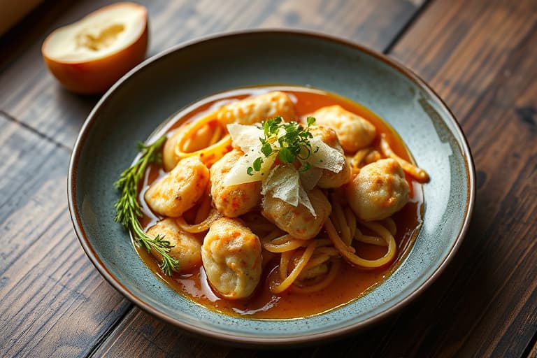 Varm krabbekrem med parmesan