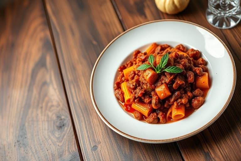 Bolognese-fylte paprikaer