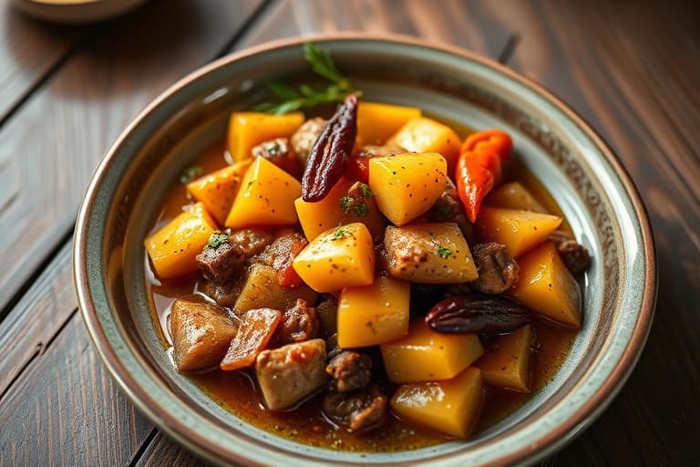 Krydret eplesaus laget i slow cooker