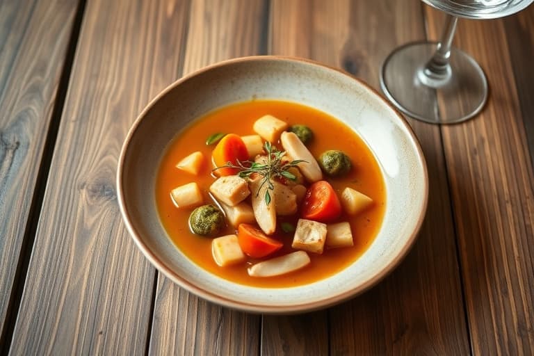 Vegansk rødlinsesuppe