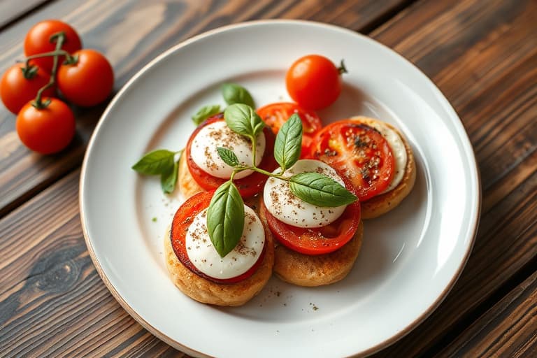 Tomat- og mozzarellabiter