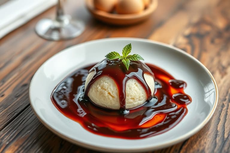 Rømme- og sjokoladeglasur