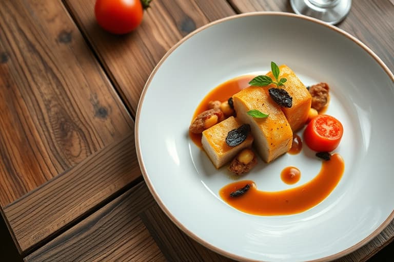 Restaurantstil potetgullskinn