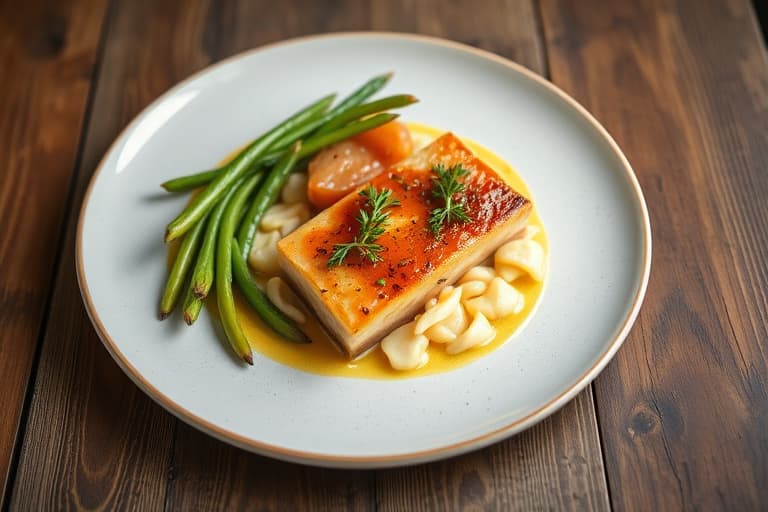 Svinefilet og poteter ovnsbakt med urter