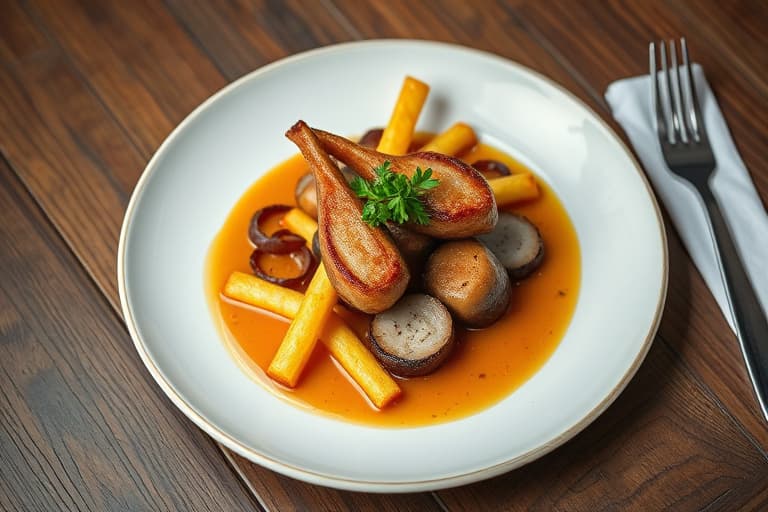 Fryseboks med karamellsaus og pai