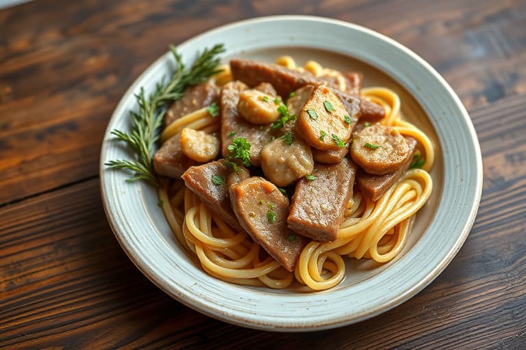 Chef Johns klassiske biff stroganoff