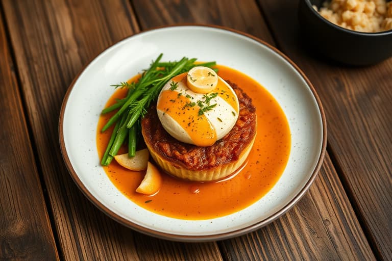 Havregrøt- og eplesausmuffins