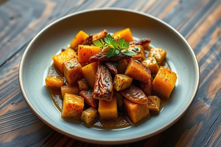 Butternut squash og kalkunchili