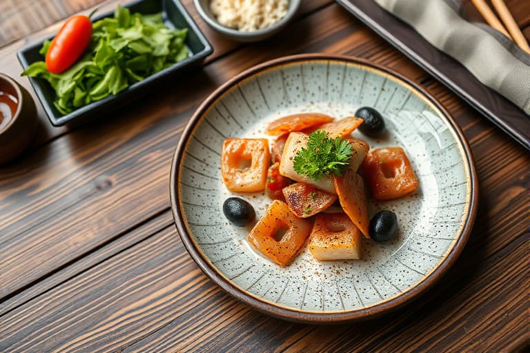 Kjent japansk restaurantstil salatdressing
