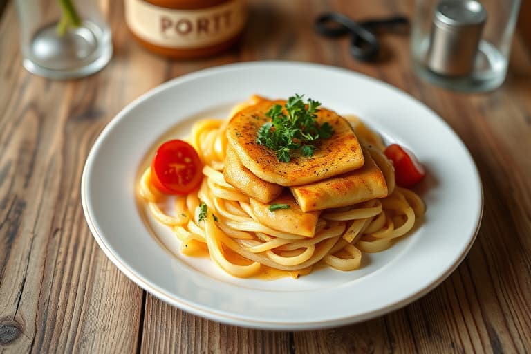 Kjeppete Amish-frokostgrateng