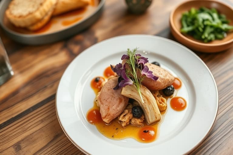 Blåmuggost- og blåskimmelstekt indrefilet av storfe