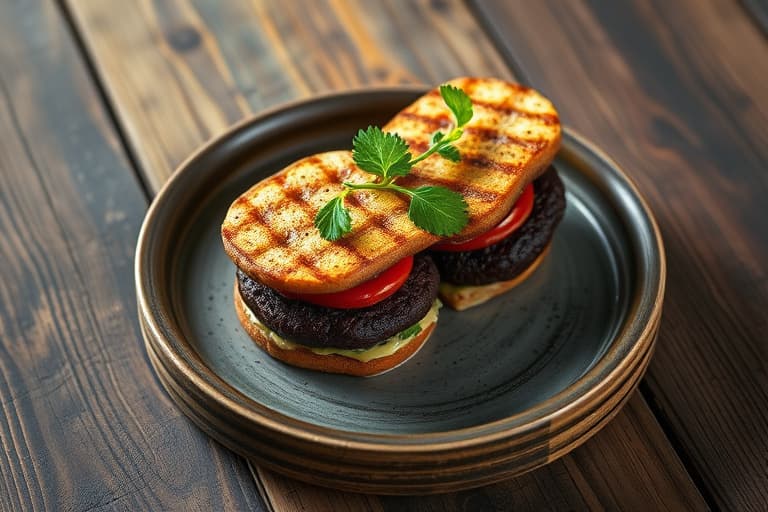 Portobello-sandwicher