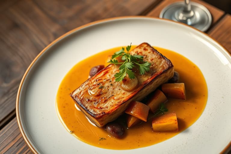 Svinefilet med sennepssaus