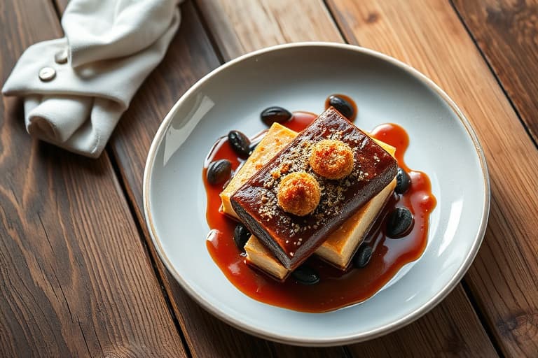 Enkle sjokoladekjeks med sjokoladeknapper